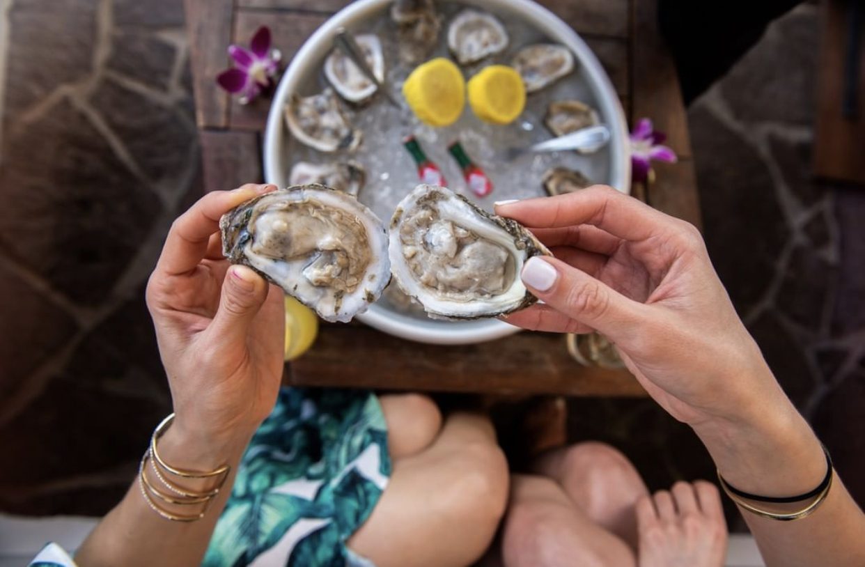 Oysters in Pompano Beach - Beach House