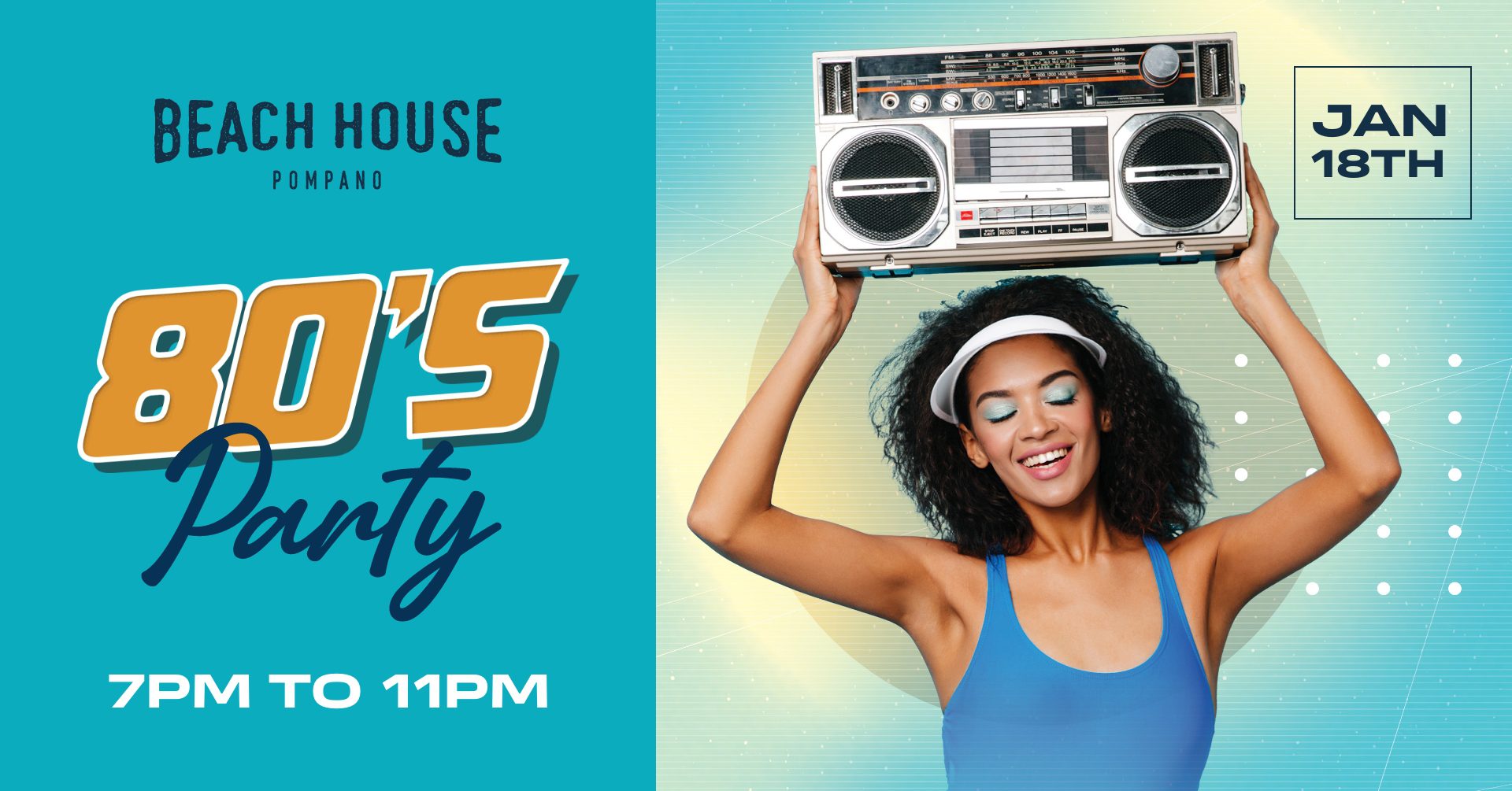 80s Party - Beach House Pompano